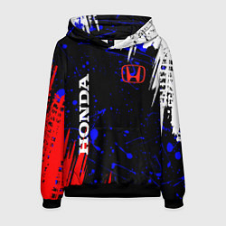 Толстовка-худи мужская HONDA, цвет: 3D-черный