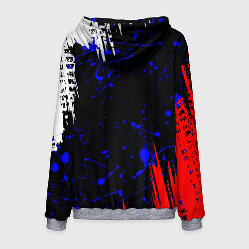 Мужская толстовка HONDA / 3D-Меланж – фото 2