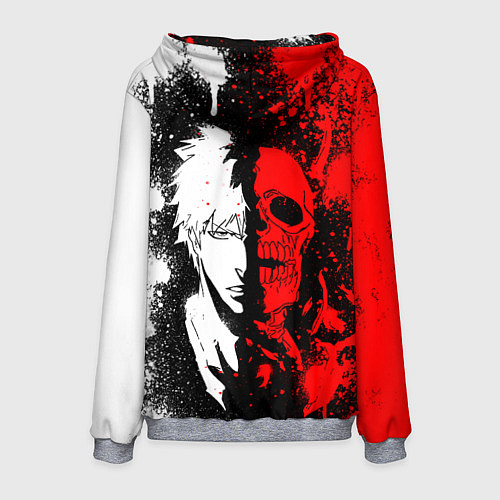 Мужская толстовка ИЧИГО БЛИЧ ICHIGO BLEACH / 3D-Меланж – фото 2