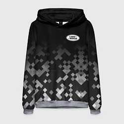 Толстовка-худи мужская LAND ROVER КАМУФЛЯЖ МИЛИТАРИ, цвет: 3D-меланж