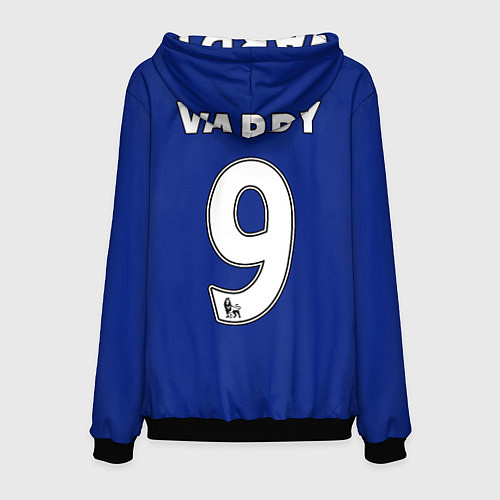 Мужская толстовка №9 Leicester City / 3D-Черный – фото 2