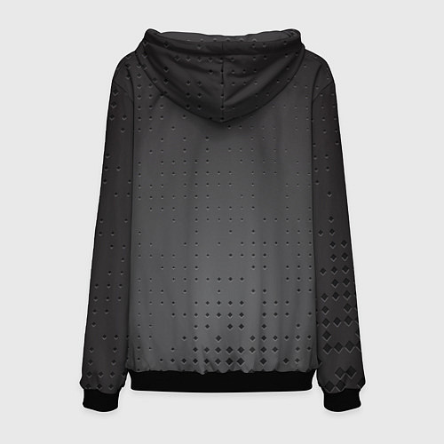 Мужская толстовка Psycho beast / 3D-Черный – фото 2