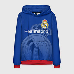Толстовка-худи мужская REAL MADRID РЕАЛ МАДРИД, цвет: 3D-красный