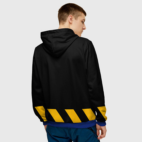 Мужская толстовка BOSTON BRUINS / 3D-Синий – фото 4