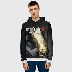 Толстовка-худи мужская Dying Light 2 Deluxe, цвет: 3D-белый — фото 2
