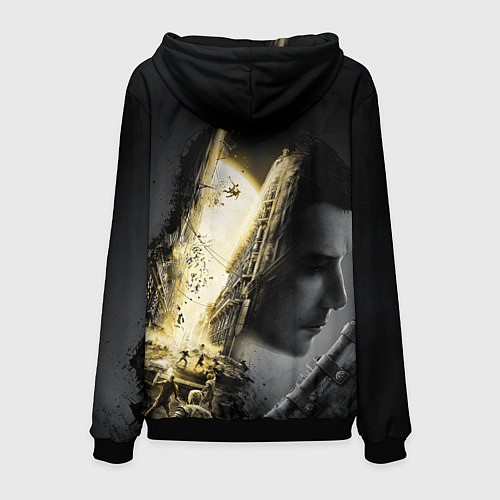 Мужская толстовка Dying Light 2 Deluxe / 3D-Черный – фото 2