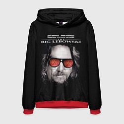 Толстовка-худи мужская The Big Lebowski, цвет: 3D-красный