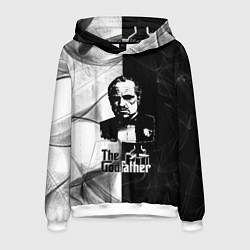 Толстовка-худи мужская Крёстный отец The Godfather, цвет: 3D-белый