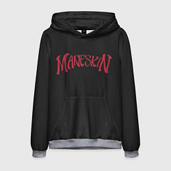 Толстовка-худи мужская Maneskin Inscription, цвет: 3D-меланж