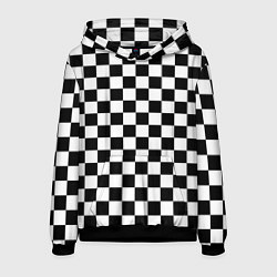 Толстовка-худи мужская Шахматист, цвет: 3D-черный