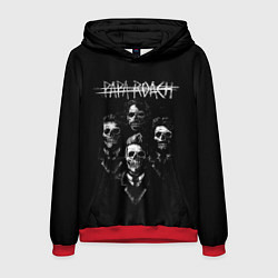 Толстовка-худи мужская Папа Таракан, цвет: 3D-красный