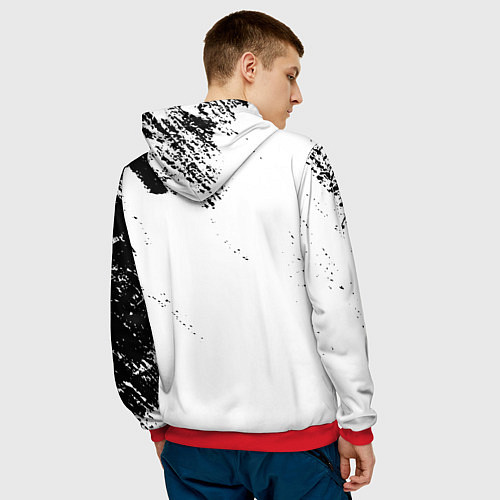 Мужская толстовка Radiohead Радиохед Z / 3D-Красный – фото 4