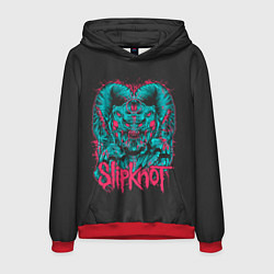 Толстовка-худи мужская Slipknot Monster, цвет: 3D-красный