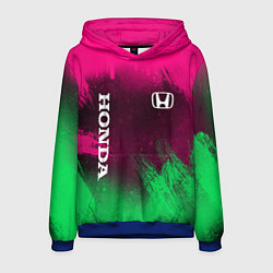 Толстовка-худи мужская NEON HONDA НЕОН ХОНДА, цвет: 3D-синий