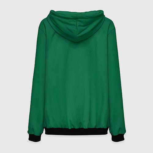 Мужская толстовка Go Cows / 3D-Черный – фото 2