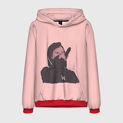 Толстовка-худи мужская Alan Walker Алан Уокер Z, цвет: 3D-красный