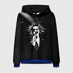 Толстовка-худи мужская Горшок на концерте, цвет: 3D-синий