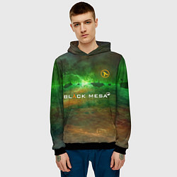 Толстовка-худи мужская BLACK MESA HALF-LIFE Z, цвет: 3D-черный — фото 2