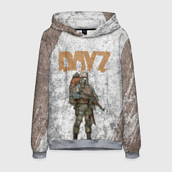 Толстовка-худи мужская DAYZ ДЕЙЗИ Z, цвет: 3D-меланж