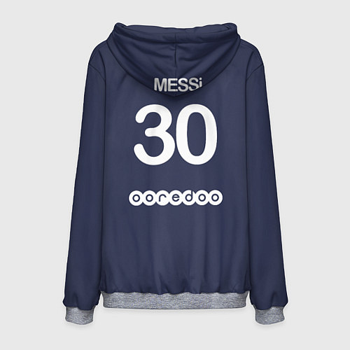 Мужская толстовка Messi / 3D-Меланж – фото 2