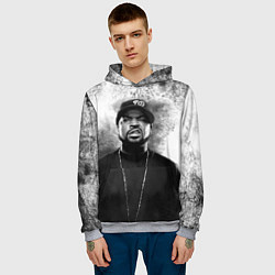 Толстовка-худи мужская Ice Cube Айс Куб Z, цвет: 3D-меланж — фото 2
