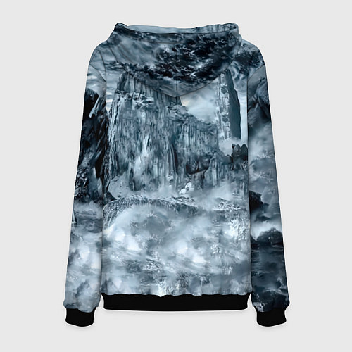 Мужская толстовка Группа Ария / 3D-Черный – фото 2