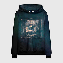 Толстовка-худи мужская Алиса - ИЗГОЙ, цвет: 3D-черный