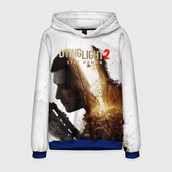 Толстовка-худи мужская Dying Light 2 Original, цвет: 3D-синий