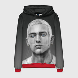 Толстовка-худи мужская EMINEM ЭМИНЕМ Z, цвет: 3D-красный