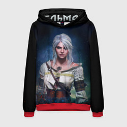 Толстовка-худи мужская Ciri, цвет: 3D-красный