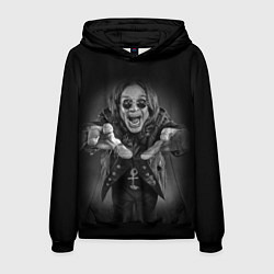 Толстовка-худи мужская OZZY OSBOURNE, цвет: 3D-черный