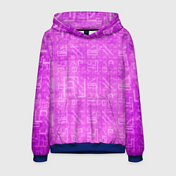 Толстовка-худи мужская FORTNITE PINK ФОРТНАЙТ, цвет: 3D-синий