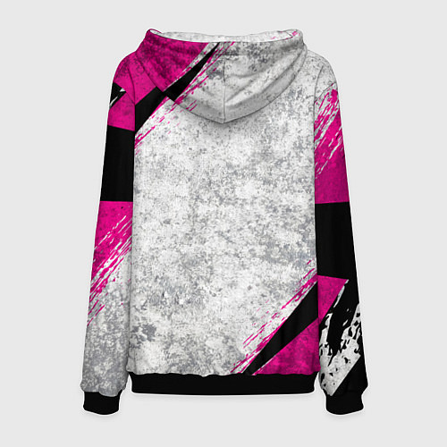 Мужская толстовка Игра в кальмара: Фигуры / 3D-Черный – фото 2