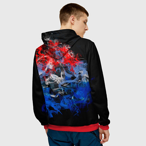 Мужская толстовка Калдик / 3D-Красный – фото 4