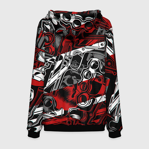 Мужская толстовка Оружейный барон / 3D-Черный – фото 2