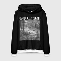 Толстовка-худи мужская Burzum Hvis lyset tar oss, цвет: 3D-белый