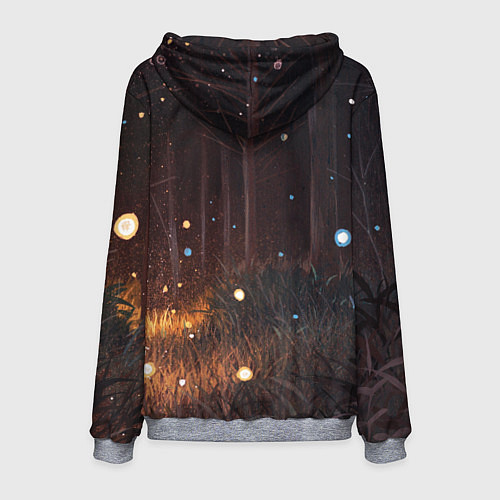 Мужская толстовка Hu Tao / 3D-Меланж – фото 2