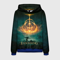 Толстовка-худи мужская Elden Ring Game Art, цвет: 3D-синий