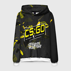 Толстовка-худи мужская Новая эра CS:GO, цвет: 3D-белый