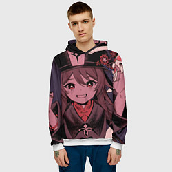 Толстовка-худи мужская БУУУУ ХУ ТАО HU TAO, цвет: 3D-белый — фото 2