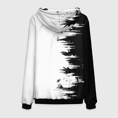 Мужская толстовка DYING LIGHT 2 GOOD NIGHT AND GOOD LUCK / 3D-Черный – фото 2