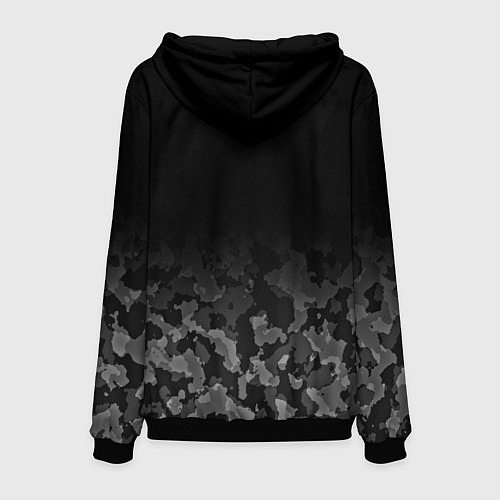 Мужская толстовка H2 HUMMER LOGO / 3D-Черный – фото 2