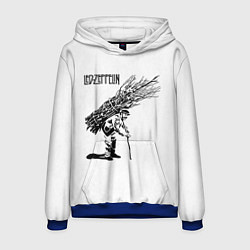 Толстовка-худи мужская Led Zeppelin IV, цвет: 3D-синий