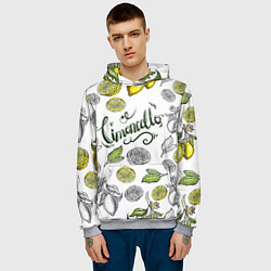 Толстовка-худи мужская Limocello, цвет: 3D-меланж — фото 2