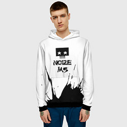 Толстовка-худи мужская Noize MC Нойз МС 1, цвет: 3D-черный — фото 2
