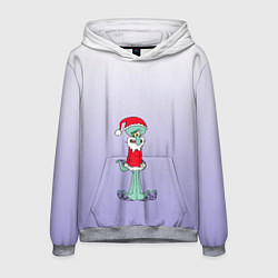 Толстовка-худи мужская Дед Морти Санта мороз, цвет: 3D-меланж