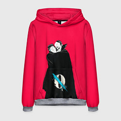 Толстовка-худи мужская Like clocwork, цвет: 3D-меланж