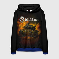 Толстовка-худи мужская SABATON - Steel Commanders, цвет: 3D-синий