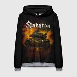 Толстовка-худи мужская SABATON - Steel Commanders, цвет: 3D-меланж