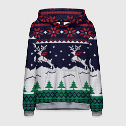 Мужская толстовка СВИТЕР С ОЛЕНЯМИ DEER SWEATER